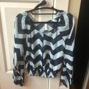 Chevron blouse